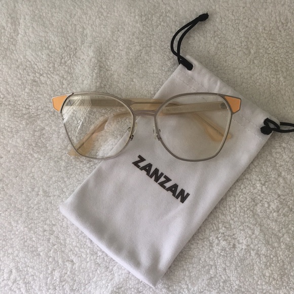 Large vintage style metal optical frames - Picture 2 of 4